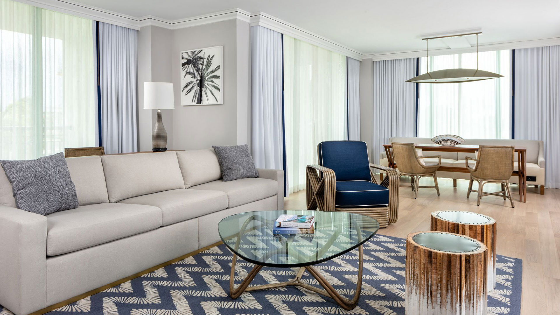 Ritz Carlton Coconut Grove living area furniture